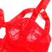 Subblime - Teddy Con Liga Detalle Encaje Y Tiras Rojo S/m