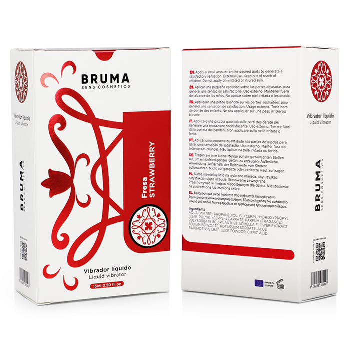Bruma - Vibrador Líquido Fresa