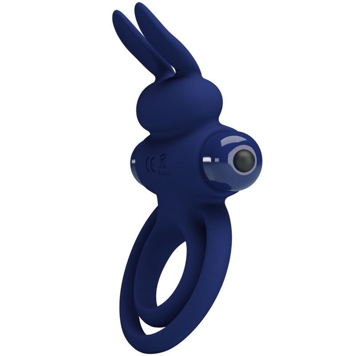 Pretty Love - Darey Doble Anillo Vibrador Rabbit Azul