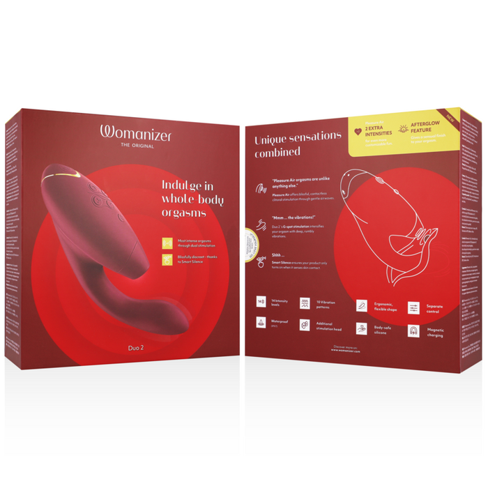 Womanizer - Duo 2 Estimulador Burdeos