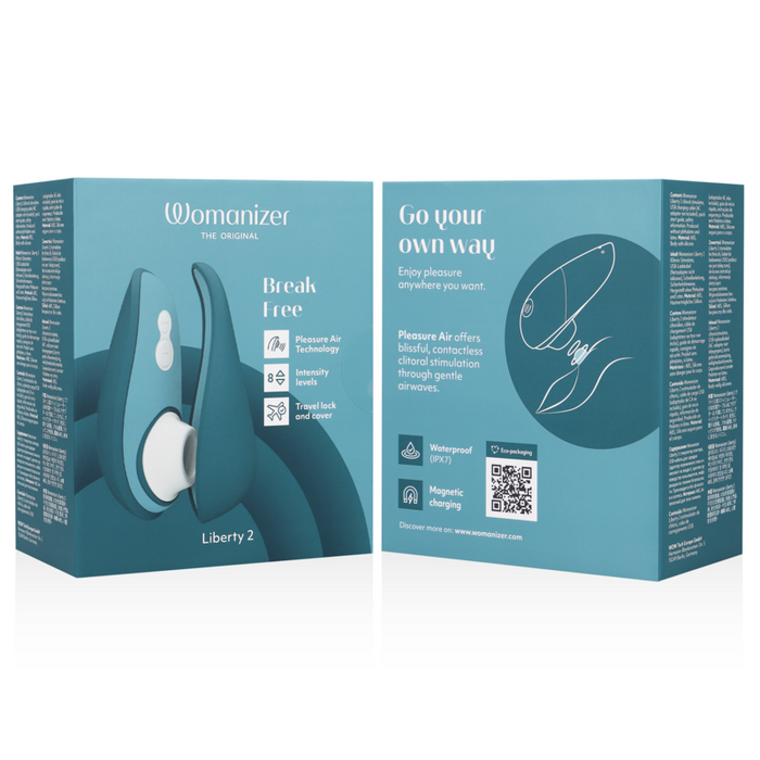 Womanizer - Liberty 2 Estimulador & Succionador Clitoris Azul