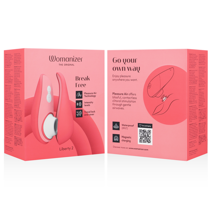 Womanizer - Liberty 2 Estimulador & Succionador Clitoris Rosa