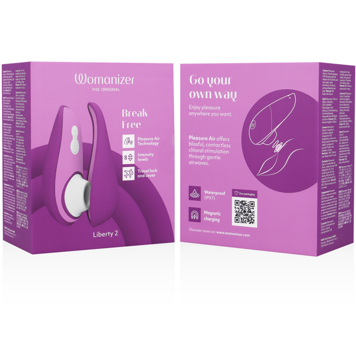 Womanizer  Liberty 2 Estimulador & Succionador Clitoris Violeta