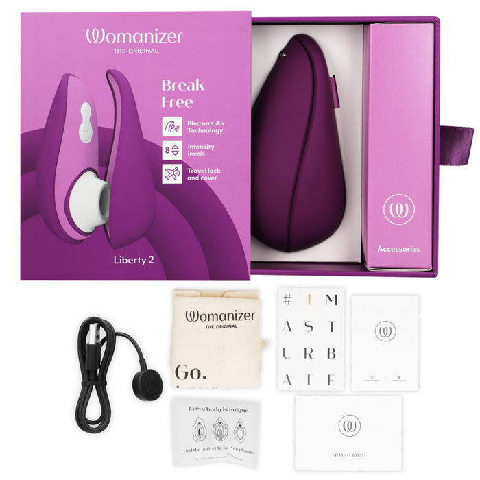 Womanizer  Liberty 2 Estimulador & Succionador Clitoris Violeta