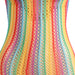 Subblime - 952341 Vestido De Rejilla Arcoiris Talla Única
