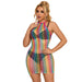 Subblime - 952341 Vestido De Rejilla Arcoiris Talla Única