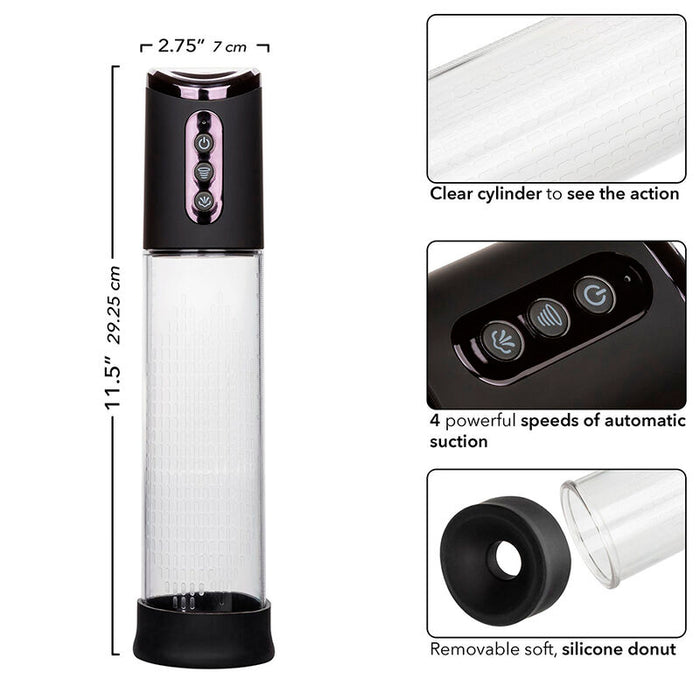 Calexotics - Peak Bomba Succionadora 4 Velocidades Negro