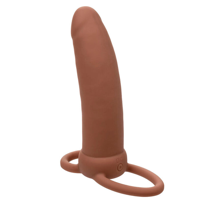 Calexotics - Maxx Doble Penetrador Grueso 10 Vibraciones Mulato