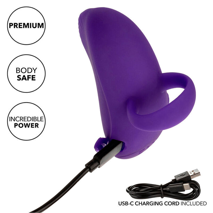 Calexotics - Envy Masajeador De Bola Rodante 7 Vibraciones Morado