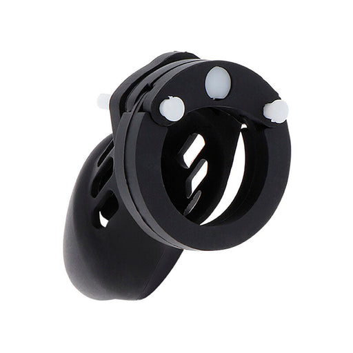 Hidden Desire - Extreme Jaula De Castidad Silicona Talla S Negro