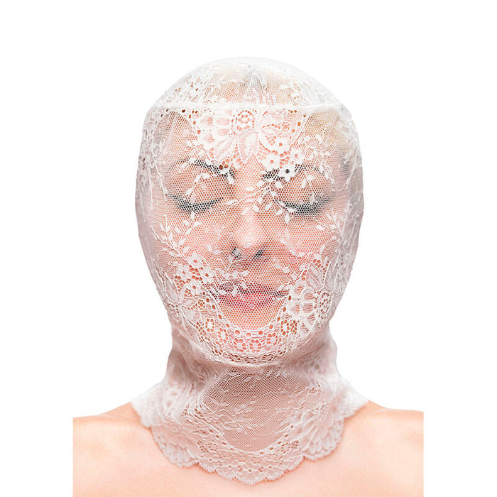 Ns Novelties - Fetish & Fashion Pasamontañas De Encaje Blanco