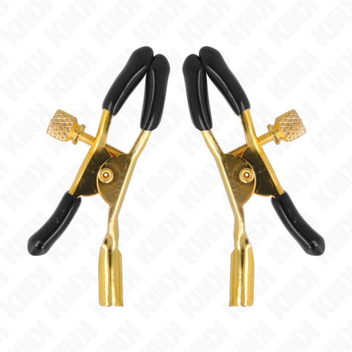 Kink - Pinzas Para Pezones Dorado 6 Cm