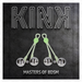 Kink - Pinzas Para Pezones Luminosas Forma Calabera Con Cascabel Sonoro Ajustable Verde / Plateado