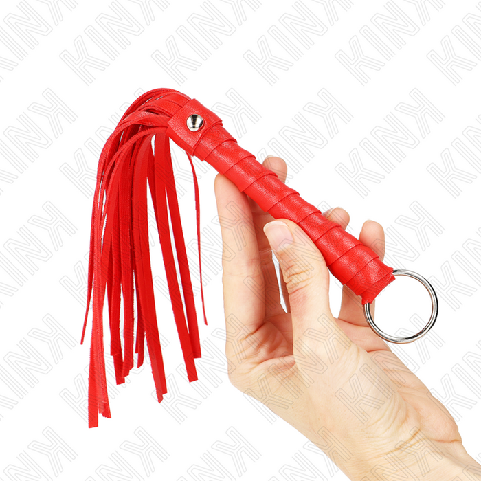 Kink - Látigo Simple Mini Rojo 28 Cm