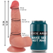 Rockarmy - Fox Dildo Realista Ddual Density Liquid Silicone 19 Cm -o- 3.2 Cm