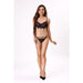 Livco Corsetti Fashion - Nerina 20240 Sujetador + Tanga Negro L/xl