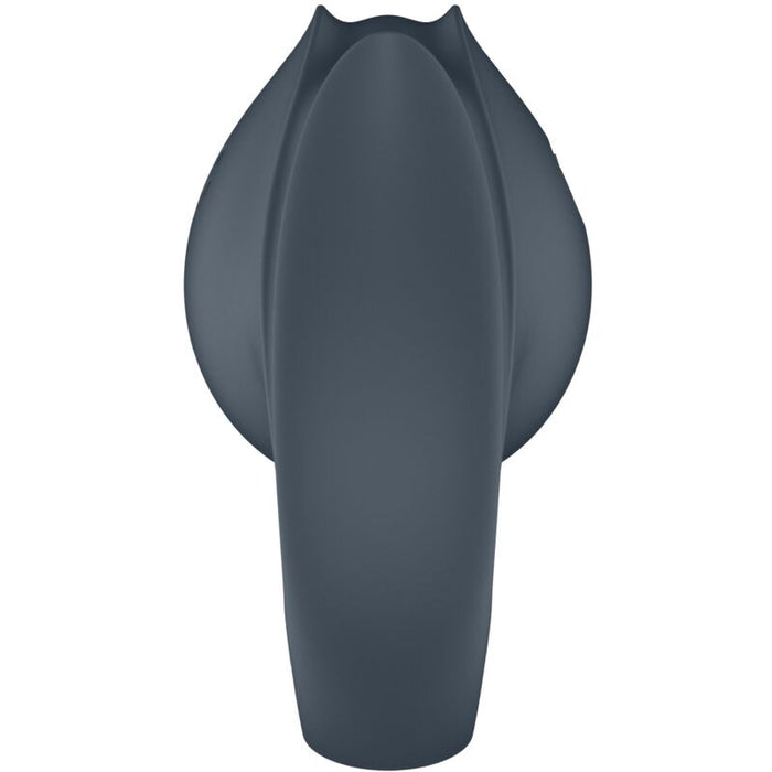Satisfyer - Perfect Pair 2 Multivibrador 2 En 1 Anillo Para Pene & Estimulador De Dedo Gris