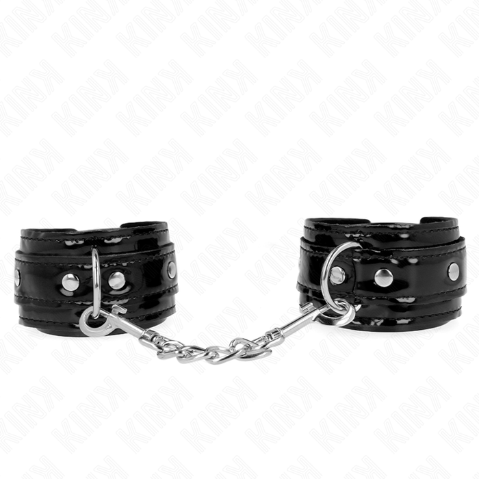 Kink - Muñequeras De Neopreno Brillante Ajustable 17-24 Cm X 4.5 Cm