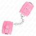 Kink - Muñequeras Forradas Premium Rosa Con Correa Rosa Ajustable 17-29 Cm X 6 Cm