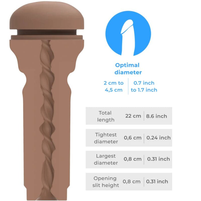 Kiiroo - Feel Stroker Masturbador Trasero Extra Apretado Mulato