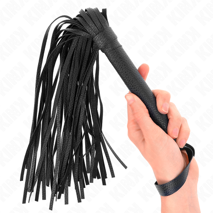 Kink - Látigo Negro Azulado Oscuro 43.5 Cm