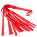 Kink - Látigo De Cola Larga Y Mango Corto Rojo 70 Cm