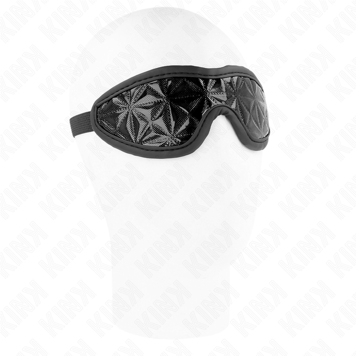 Kink - Venda Con Patrón De Diamantes Negro 20.5 X 6 Cm
