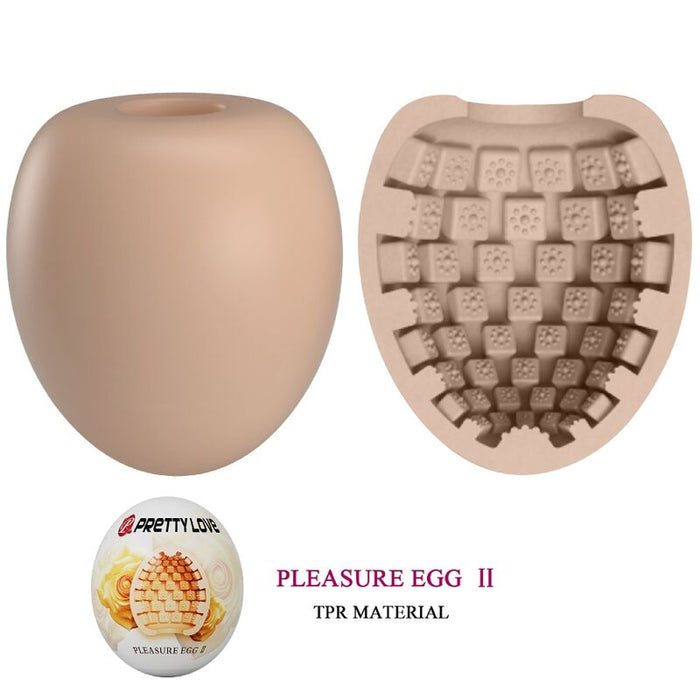 Pretty Love - Masturbador Masculino Huevo Natural
