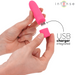 Intense - Symone Bala Vibradora Recargable Por Usb 8 Vibraciones Rosa 10 X 2.2 Cm