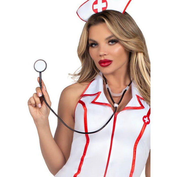 Leg Avenue - Costumes - Disfraz Jefa Enfermeria 3 Piezas Talla L/Xl