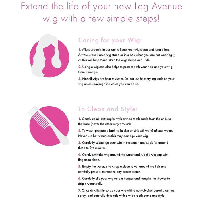 Leg Avenue A2733_00122 Accesorio Para Disfraz Peluca Para Disfraz
