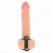 Kink - Anillo Pene Y Correa Divisora De Bolas Cuero Ajustable