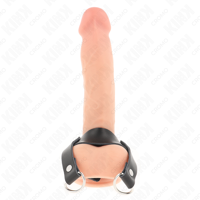 Kink - Anillo Pene Con Anillos Forma "d" 18.5 X 3.3 Cm