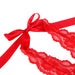 Subblime - 953980 Body Sexy Con Volantes + Cinturón Rojo L/xl