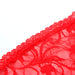 Subblime - 954208 Babydoll De Encaje Con Tirantes Ajustables Rojo S/m
