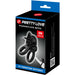 Pretty Love - Passionate Ring Doble Anillo Vibrador + Estimulador Clítoris Negro