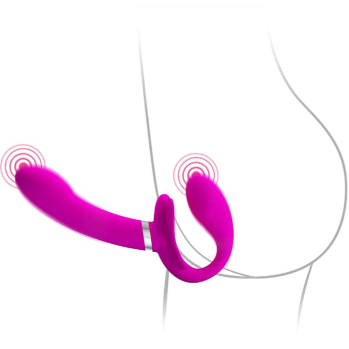 Vibrador  Valerie  Para Parejas Sin Arnés Usb