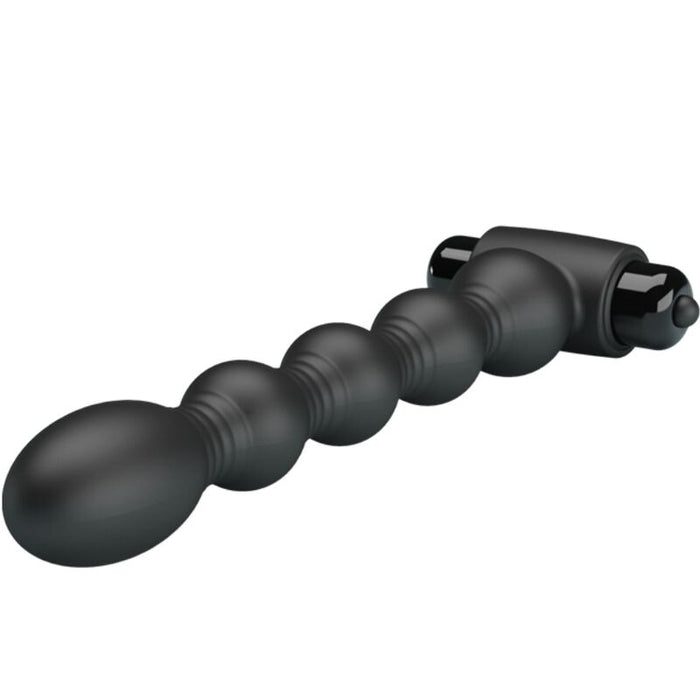 Pretty Love - Lynn Plug Anal Silicona 10 Vibraciones Negro