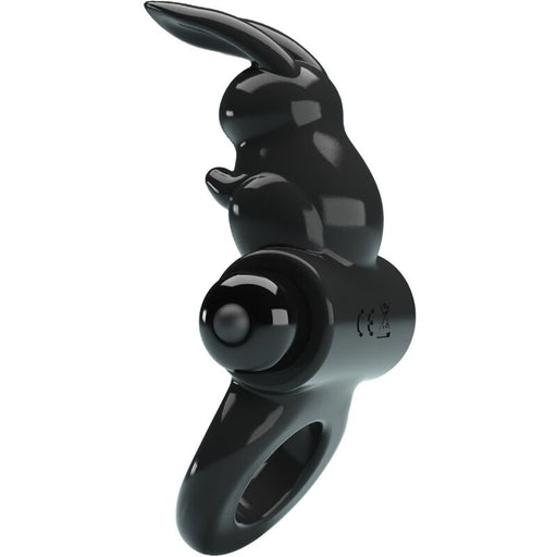 Pretty Love - Exciting Ring Anillo Vibrador Rabbit 10 Vibraciones Negro