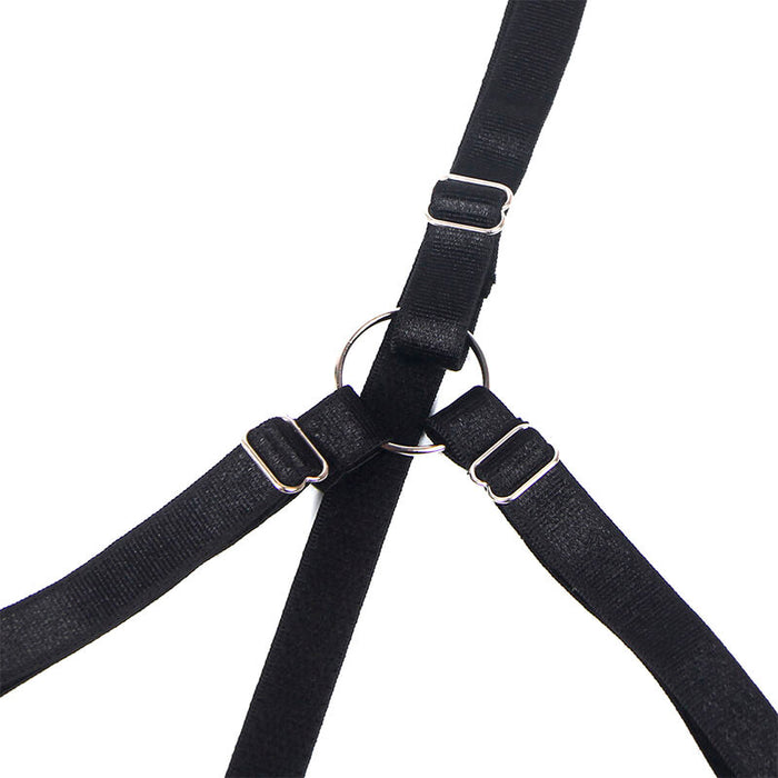Subblime - 955199 Set Sujetador Con Lazo Negro Ajustable S/m