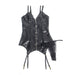 Subblime - 955458 Body Con Cremallera De Cuero Negro S/m