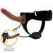 Pretty Love - Kyton Harness Briefs Universal Con Dildo Squirting 19 Cm Mulato
