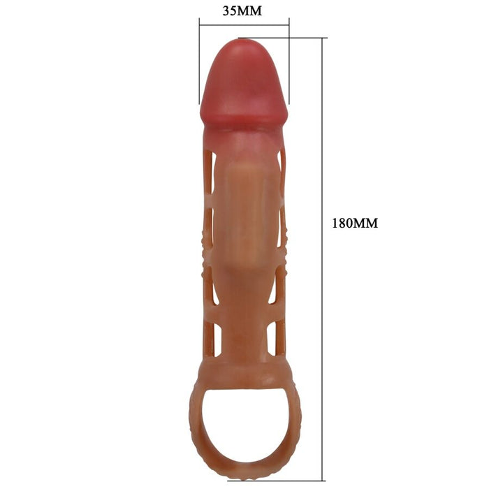 Pretty Love - Preston Funda Para Pene Con Vibración De 18 Cm