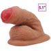 Pretty Love - Warnell Dildo Ultra Realístico Y Elástico 9.5 Cm Mulato