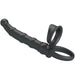Pretty Love - Tatum Anillo Vibrador Pene Con Plug 10 Vibraciones Negro
