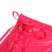 Subblime - 957612 Conjunto Sujetador Y Falda De Cuero Rojo L/xl