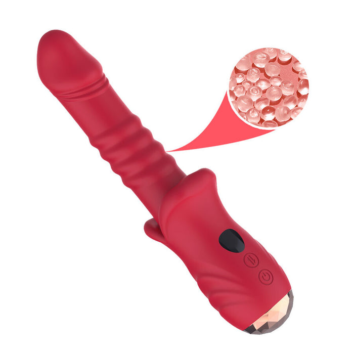 Armony - Dildo Vibrador Estimulador Punto A Rojo