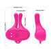 Armony - Pinzas Para Pezones Magnética Con Vibración Forma Conejo Rosa