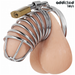 Addicted Toys Locked - Iron Cell Jaula Para Pene De Metal 4 Cm Talla S