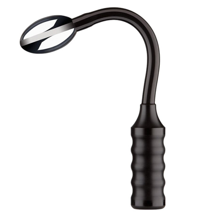 Electrastim Depth Charge Flexible Electro Probe Masajeador De Próstata Negro Metal, Silicio 1 Pieza(S)